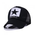 Fashion Pointed Star Brand Baseball Cap Outdoor Baseball Hat Breathable Men & Women Summer Mesh Cap