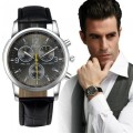 Cool Relogio Masculino Quartz Watches Men Watch Crocodile Leather Men's Watch Geneva Watches Top