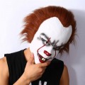 Stephen King's It Mask Pennywise Horror Clown Joker Mask Clown Mask Halloween Cosplay Costume Props