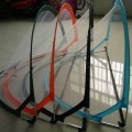 2 Pieces Soccer Football Goal Net Folding Black Training Goal Net Tent Kids Indoor Outdoor Play Toy