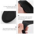 4pcs Silicone Spoon Rest for Kitchen Heat for Kitchen (black)