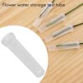 Floral Tube 100-pack Flower Tube,0.6 X 0.6 X 2.8 Inches, Opening 3mm