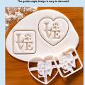 3 Pcs Cookie Shaping Tools I Love Your Gesture Cookie Baking Tools