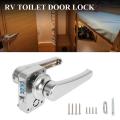 Rv Toilet Door Lock Bathroom Door Lock Caravan Boat Latch Handle Lock