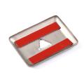 For 2022 Honda Civic Stainless Steel Warning Light Switch Cover Trim