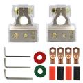 Car Battery Terminals Connectors Kit for Car Vehicle Rv and Boat Use