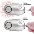 130db Security Personal Protection Devices Safety Alarm Keychain