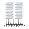 10 Side Brush+12 Hepa Filter for Ilife V3 V3s V5 V5s V5s Pro Cleaner
