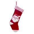 Christmas Stocking, Xmas Fireplace Socks Candy Gift Bag Christmas, A