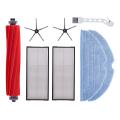 Parts Kit Main Brush Side Brushes Filters for Xiaomi Roborock S7 T7s
