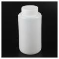 1000ml Clear White Lab Double Cap Leakproof Plastic Widemouth Bottle