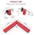 90 Degree Positioning Squares Right Angle Clamps,aluminum Alloy Clamp