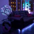 Colorful Dodecahedron Art Light Bedside Night Light