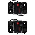 Waterproof Circuit Breaker,with Manual Reset,12v-48v Dc,150a,for Car