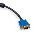 Hdmi Gold Male to Vga Hd-15 Male 15pin Adapter Cable 6ft 1.8m 1080p