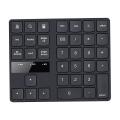 Keyboard, Mini Keyboard Wireless Number Pad Rechargeable Keypad