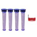 6 Pcs Pre-filter Set for Dyson Dc58 Dc59 Dc61 Dc62 V6 V7 V8 Vacuum