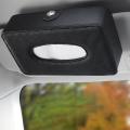 Leather Tissue Box,hanging Sun Visor,hanging Sunroof,car Tissue Box A