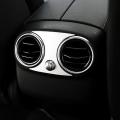 Car Armrest Rear Air Outlet Cover Vent Sticker for Mercedes Benz