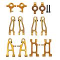 12pcs Metal Upgrade Parts Kit Hub Carrier Swing Arm for Sg ,yellow