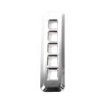 Door Password Code Lock Switch Button Frame Cover Silver