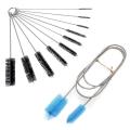 11pcs Double Head Stainless Steel Spring Brush