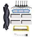 Replacement Roller Brush Side Brushes Hepa Filters for Ilife A4s A40