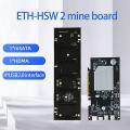 Eth-hsw2 Btc Mining Motherboard Set with 6pin to 8pin Power Cord