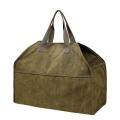 Log Storage Holder Carrier Canvas Firewood Bag Durable Fire Wood Tote