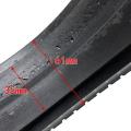 10x2.5 Black Solid Tire for Folding E-bike Widened Tyre Rubber