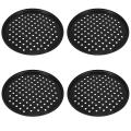 10 Inch Black Carbon Steel with Nonstick Coating Pizza Baking Tray