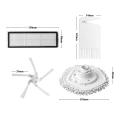 Parts Kit for Xiaomi W10 W10 Pro Mop Cloth Side Brush Hepa Filter