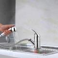 Kitchen Faucet, Modern Commercial Stainless Steel Single Bar Faucet