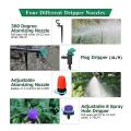 Irrigation System Mini Drip Irrigation Kit with Adjustable Nozzle