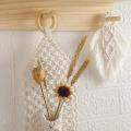 Hanging Tapestry Bohemian Tassel Weaving Net Bag Hanger Wall Flow A