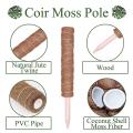 15.7 Inch Coco Coir Moss Pole for Monstera and Potted Plants to Grow