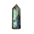 Moonstone Column Natural Labradorite Quartz Crystal Home Decor 6-7cm
