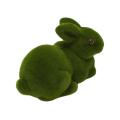 Easter Moss Rabbit Statue Artificial Turf Grass Bunny