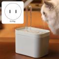 Cat Water Fountain Auto Filter Electric Mute White Us Plug