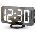 Digital Alarm Clock, Led Alarm Clock, Automatic Brightness Black