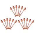 6 Pieces Wood Soup Spoons for Eating Mixing Stirring, Long Handle