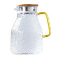 Water Pitcher Glass Water Pot 2000ml Water Jug and Glass Set