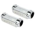2x Motorcycle Led Driving Light/turn Signal Light(silver)