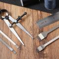 Leather Chisel Set, Chisel Hole Punches Tool for Leather Stitching
