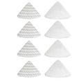 4 Pairs Of Steam Mop Replacement Pads for Bissell Poweredge