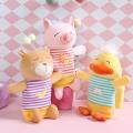 Animal Puppets Plush Soft Cute Doll Hand Puppet Parent-child Toy E