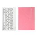 Tablet Case+wireless Keyboard for Teclast P20hd M40 Alldocube(pink)