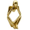 Thinker Statue Abstract Figure Sculpture Small Ornaments Resin-c