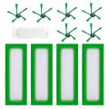 Replacement Parts Side Brushes Hepa Filter Compatible for Vorwerk