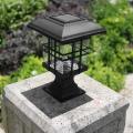 Solar Post Column Lamp Waterproof Landscape Garden Solar Light